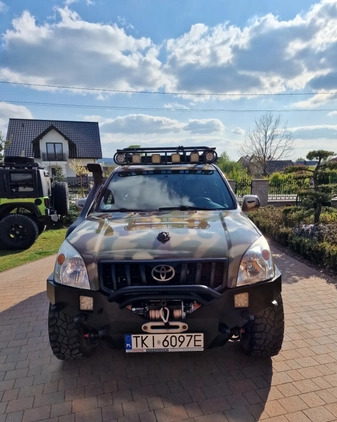 Toyota Land Cruiser cena 124000 przebieg: 220000, rok produkcji 2007 z Brzeziny małe 781